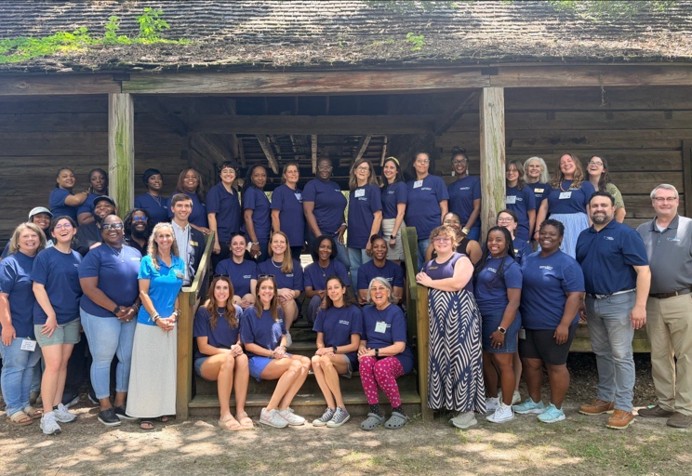 team picture from retreat