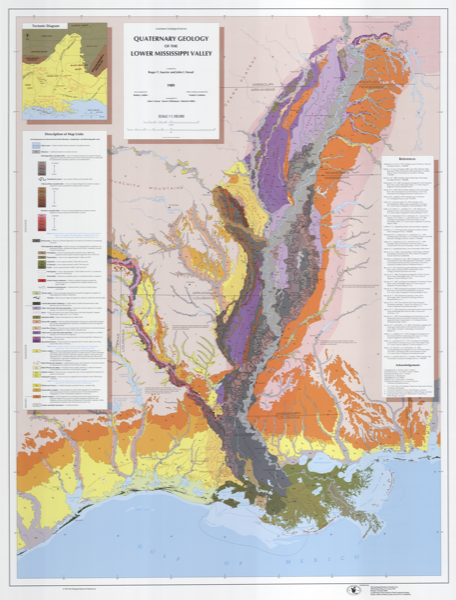 Quaternary Geology of the Lower Mississippi Valley, 1989 Quaternary Geology of the Lower Mississippi Valley, 1989