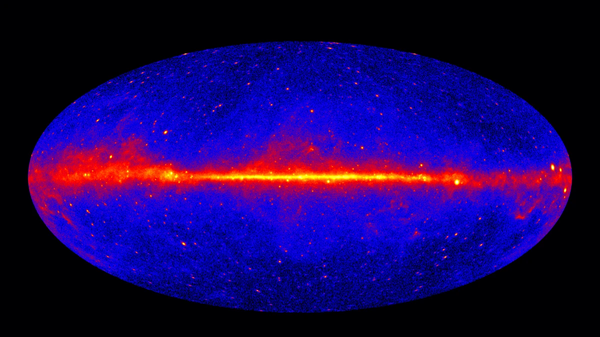 Gamma-ray astronomy image