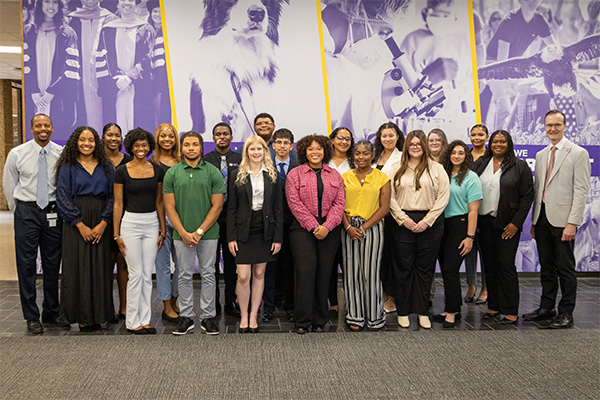 Insights group in the lobby