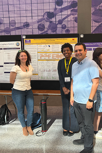 Dr. Abdelmoneim with graduate students