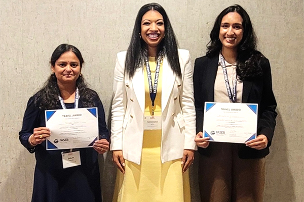 Shilpa Thota, Dr. Alexandra Noel, and Anusha Zaman